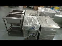 Посмотреть демонстрацию настраиваемого промышленного ультразвукового очистителя деталей из нержавеющей стали 96L 3000 Вт