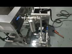 Демонстрация устройства ультразвуковой очистки из нержавеющей стали 380L для удаления загрязнений, масляной ржавчины, смазки